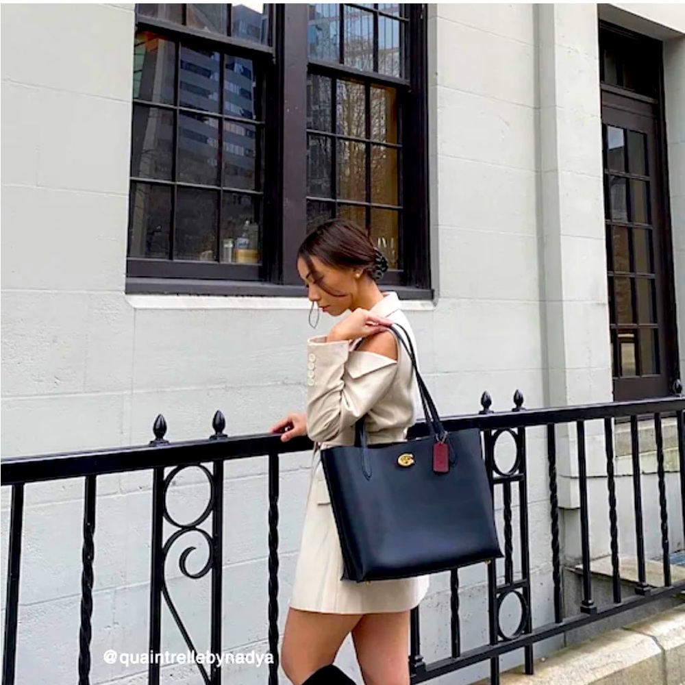 COACH willow tote